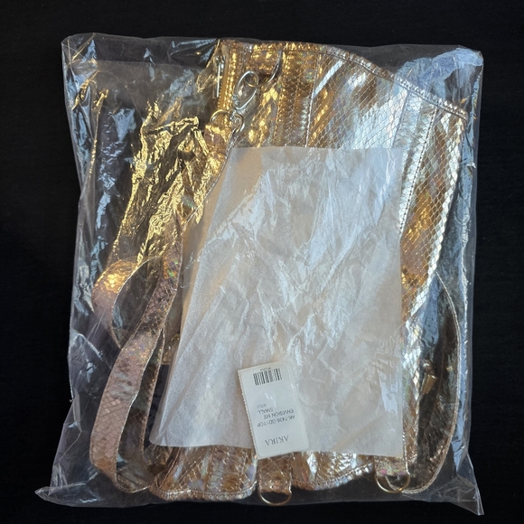 Envision Me In Gold Holographic Corset - Picture 9 of 11